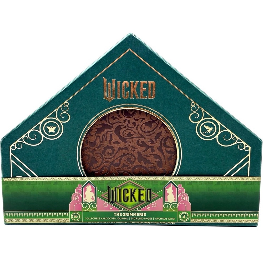 Wicked: The Grimmerie Collectible Hardcover Journal NIB Sealed